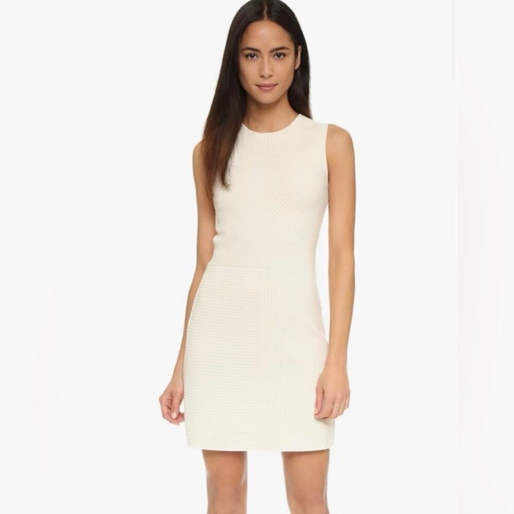 Theory Petite Tall Irelia Geometric Knit Dress